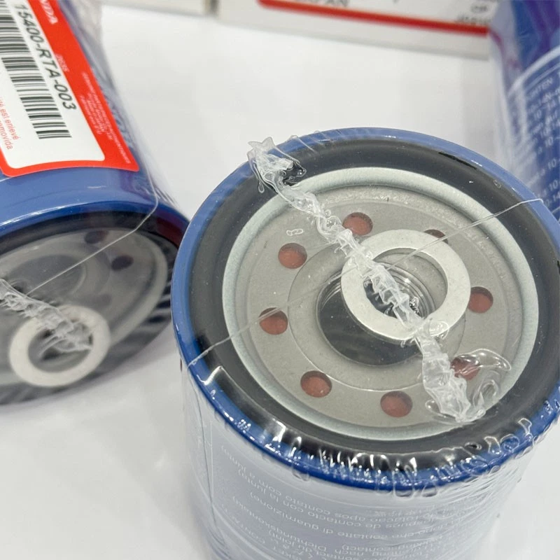 6x Filtros de aceite originales Honda Y juntas HECHOS EN JAPÓN 15400-RTA-003 JDM NUEVO Foto 2 de 3