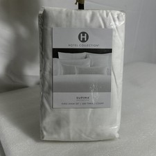 Hotel Collection 680 Thread Count Supima Cotton EURO Pillow-shams Set White