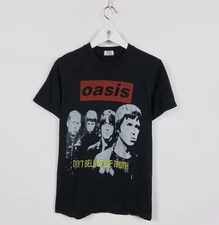 Vintage 00s Oasis Don’t Believe The Truth Y2K rock band tee graphic print rare