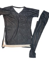 Grey Pajama Set Small