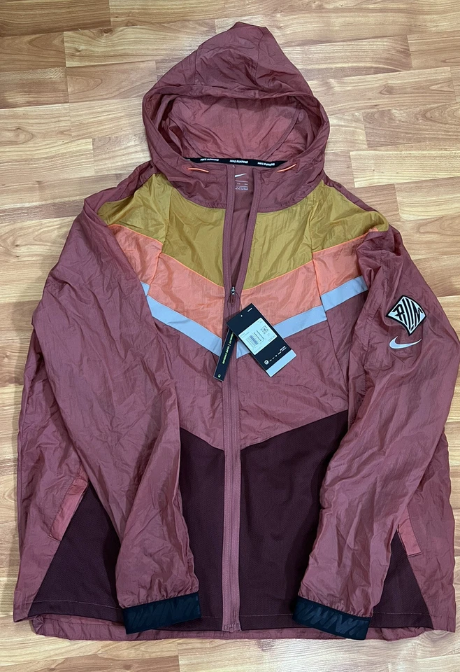NWT Nike Windrunner Wild Run Running Jacket - Men's XXL CU5738-652 Water Repel - Image 3 of 4