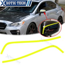 For Subaru Wrx Sti 15-20 Fluorescent Yellow Side View Mirror Pinstripes Sticker