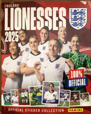 PANINI England Lionesses Women's # 1 to 160 Euro 2025 sticker collection pick
