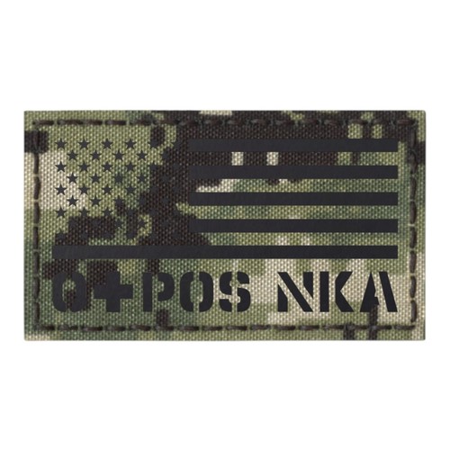 Patch Gruppo Sanguigno O NKA Patch Morale Tactical Gruppo