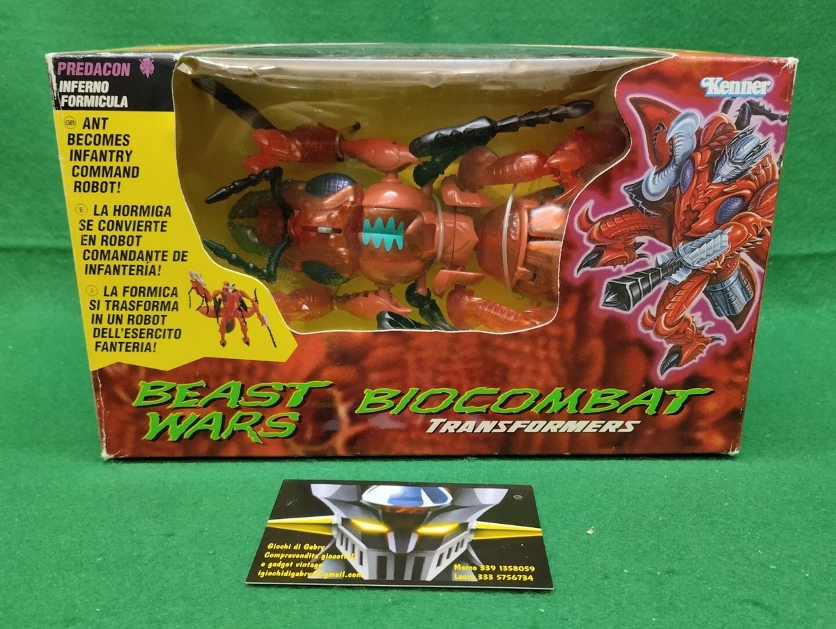 Kenner Takara 1996 Beast Wars Biocombat Transformers Predacon