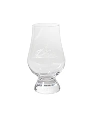 COLONEL EH TAYLOR bourbon whiskey GLENCAIRN GLASS sipping empty buffalo trace