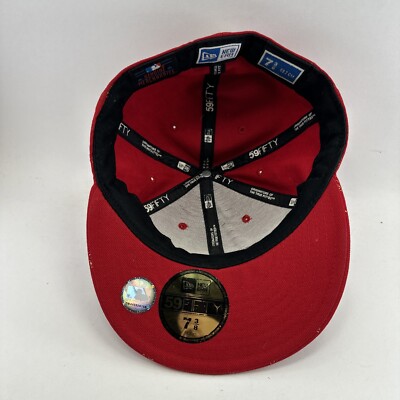 帽子 FORSOMEONE newera 7 3/8 TAKAHIRO Detroit Tigers New Era 59Fifty Hat Cap Fitted 7 3/8 Red W/ Gold