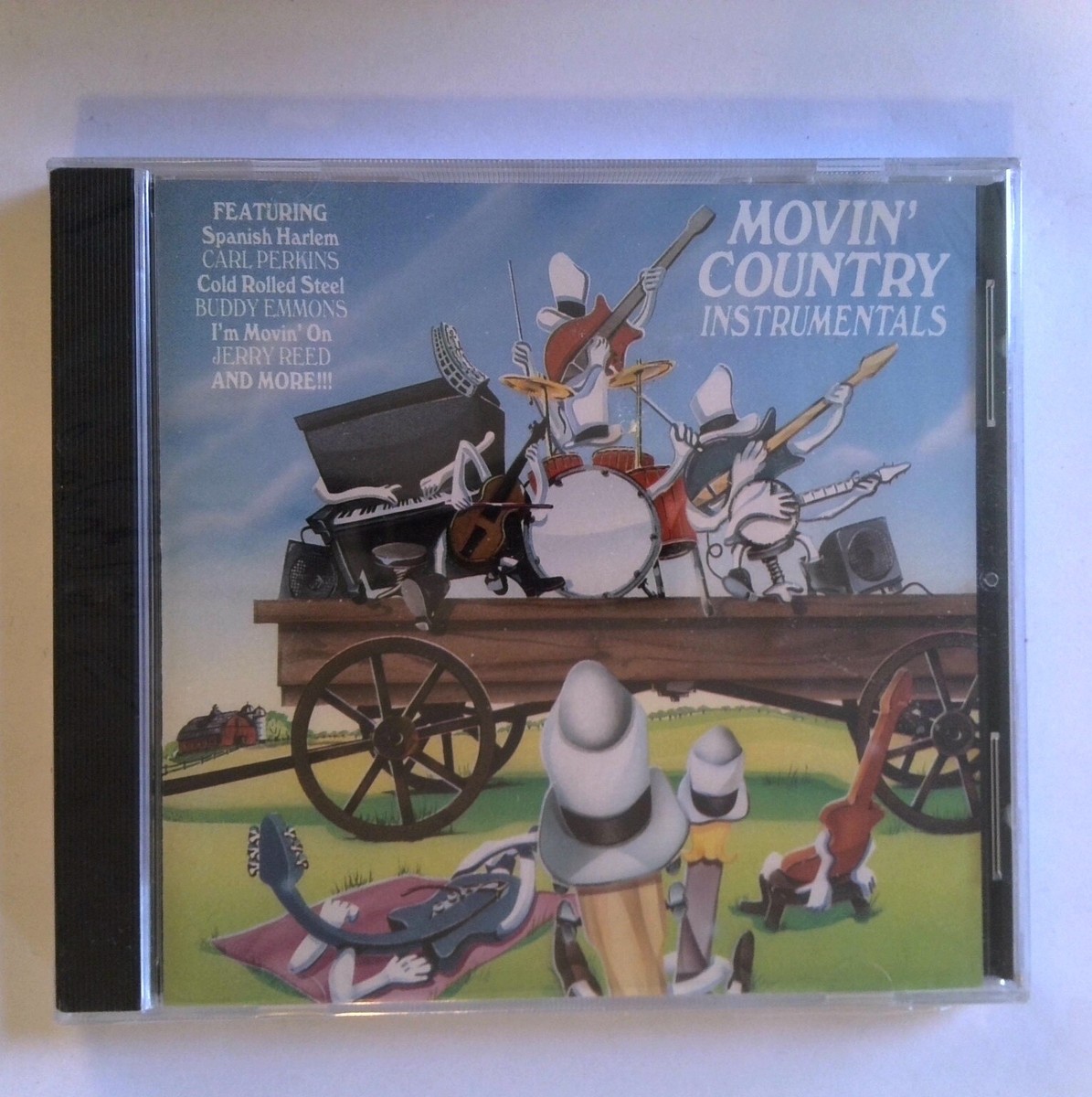 Movin' Country Instrumentals by Various Artists (CD, Feb-1992