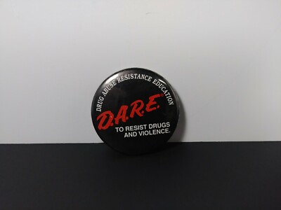 dare tobacco Vintage DARE Anti Drugs,Alchohal,tobacco Say No pinback Button’s lot of 7