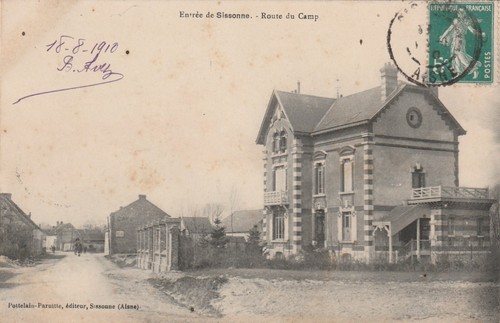 Sissonne - 4 cartes de : Sissonne - (avion "Blériot , aviation