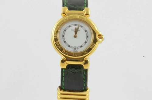 Tabbah Premiere Women's Watch Quartz 0 31/32in Steel Plated with Leather Band