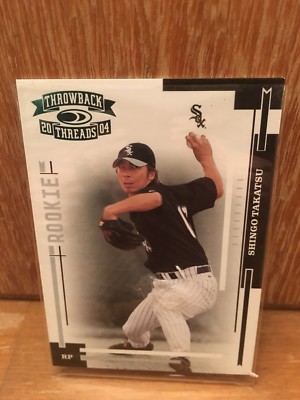 2004 Throwback Threads Baseball Card #247 Shingo Takatsu ROOKIE 22/25 ...