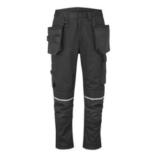 Image of Portwest WX2 Eco Craft Holster Trousers 4x Stretch Multipockets Safety Work Pant