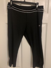 New Balance Womens Activewear/Leggings/Capri/Yoga Pants, Size L Black