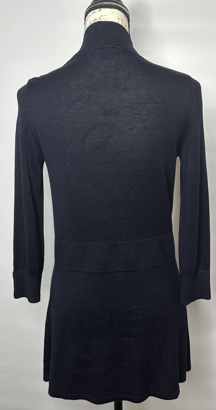 Grace Elements Open Cardigan. Silver Button Detai… - image 3