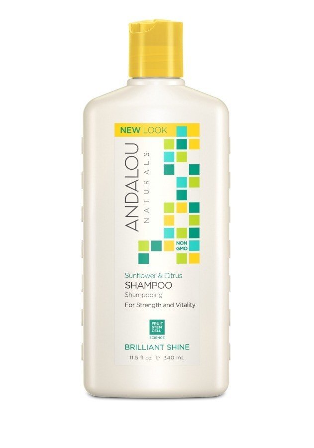 Andalou Naturals Sunflower Citrus Brilliant Shine Shampoo 115 унций жидкости 3390₽