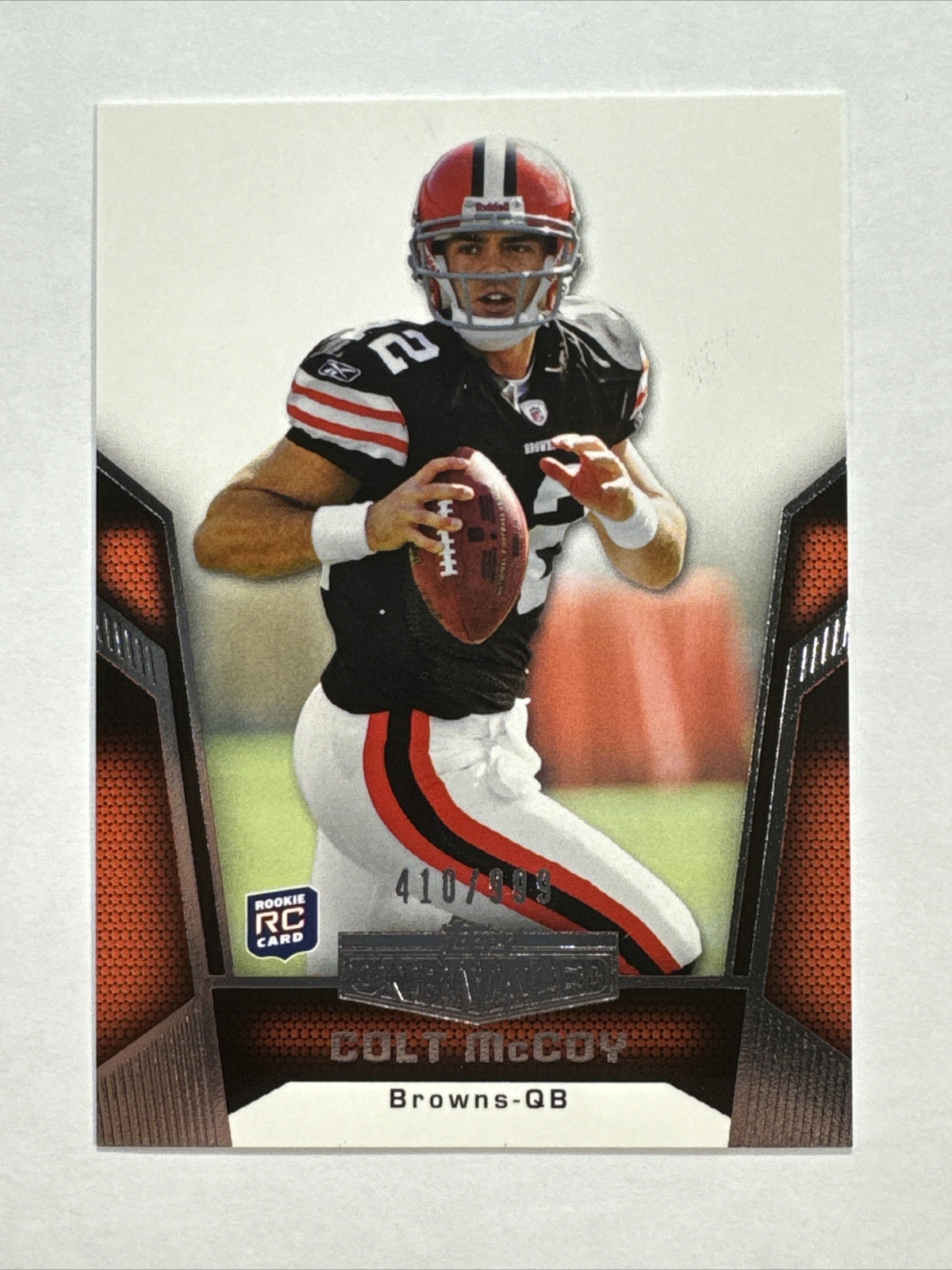 Colt McCoy Topps Unrivaled #126 Base
