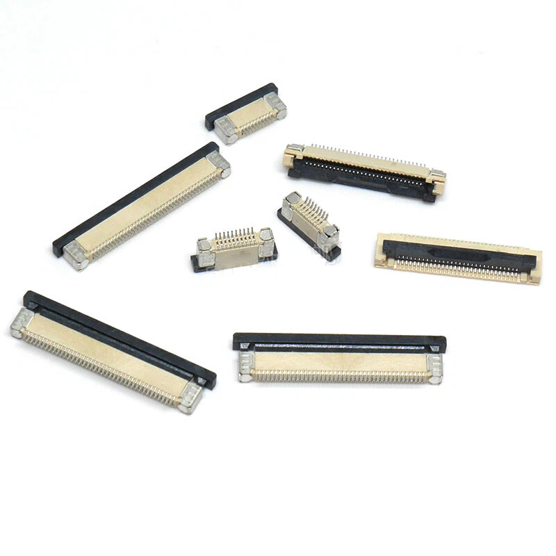 FFC/FPC Connector 0.5mm Pitch 4/6/8/9/10/12/14/16/18/20-60Pin TOP/BOTTOM Contact - Image 4 of 4