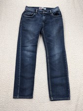 Wrangler 20X No. 42 Boys 11R 26x27 Blue Jean Vtg Bootcut Slim Fit Thick Stitch