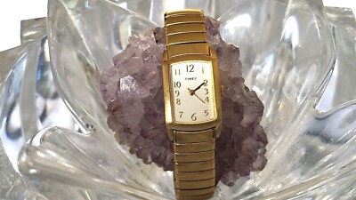 Timex N7 Women's Gold Tone Flex Band Watch | eBay