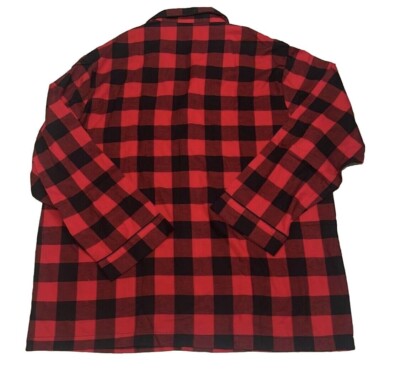 2️⃣点 Men's Plaid Flannel Pajama Set - Wondershop Red XL | eBay