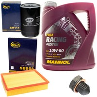 MotoröL Filter Set 60 4 Liter + ÖLablassschraube FüR VW Transporter IV Bus