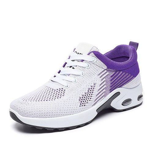 Outdoor Sports Training Shoes Breathable Lace-up Running Shoes for Women Sneaker - Picture 8 of 26