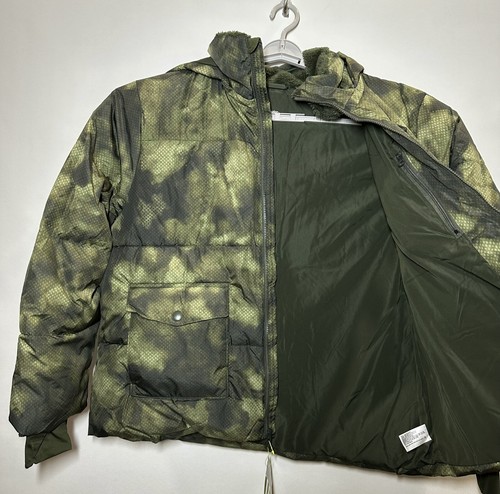 Men's Camo Print Heavy Puffer Jacket - All in Motion Olive Green XXL - Picture 2 of 3