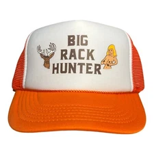 Funny Trucker Hat Big Rack Hunter Hat Boobs Hunting Fishing Deer Snapback Hat