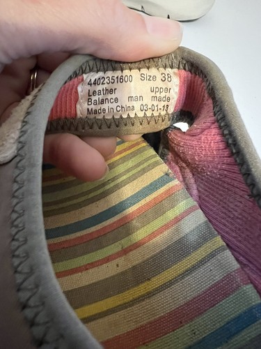 Zapatos cómodos de cuero sin cordones BC42 Dansko Emmy Mary Jane beige tostado para mujer 38 - Imagen 8 de 9