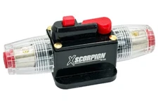 50 Amp 12 Volt DC Manual Reset Inline Circuit Breaker Wiring Switch Car 4/8 G IN