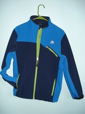 Snozu Boy's Soft Shell Full Zip Jacket L 14/16 Blue /dark blue NWoT