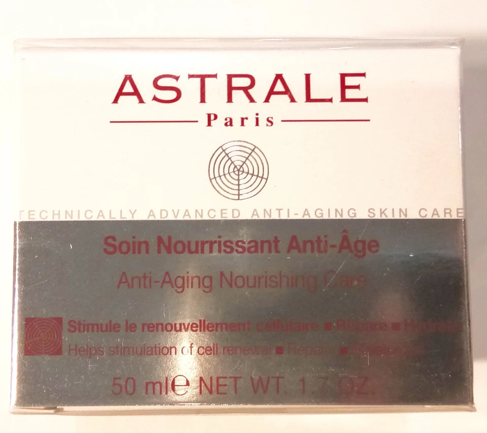 2 X Venus Astrale Paris Cuidado Vitalizante Nutritivo Antienvejecimiento 1.7 OZ NUEVO EN CAJA Foto 2 de 4