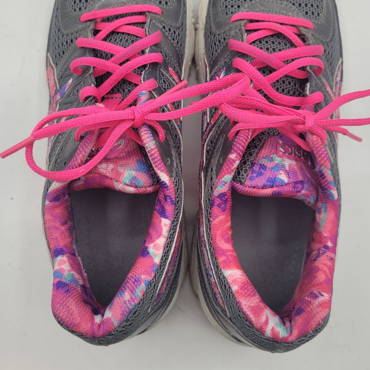 75. 新品未使用 タグ付 asics GIRO スエード ラウンドトゥ ピンク レディース 【ASICS】 アシックス W SOLUTION SWIFT FF W