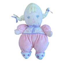 Garanimals My Best Friend Pink Baby Doll Plush Soft Toy Rattle Lovey Walmart