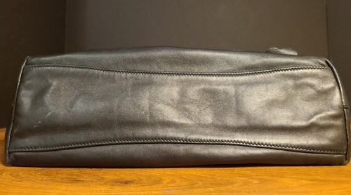 PRADA schwarze Nappaleder Blume Applikation Tragetasche Tasche - Medium - Bild 13 von 16