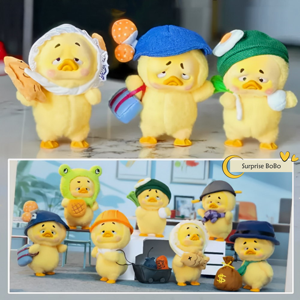 upsetduck セット Upsetduck Series 3 BORN THIS WAY DUCK Plush Series Blind Box