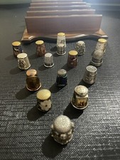 Pewter Thimbles Collection