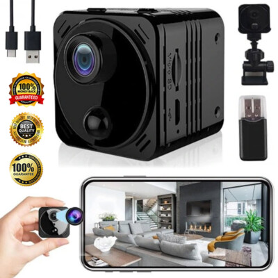 WLAN MINI KAMERA 4K FULL HD VIDEO ÜBERWACHUNGSKAMERA KNOPF CAM HAUS GESCHÄFT DE