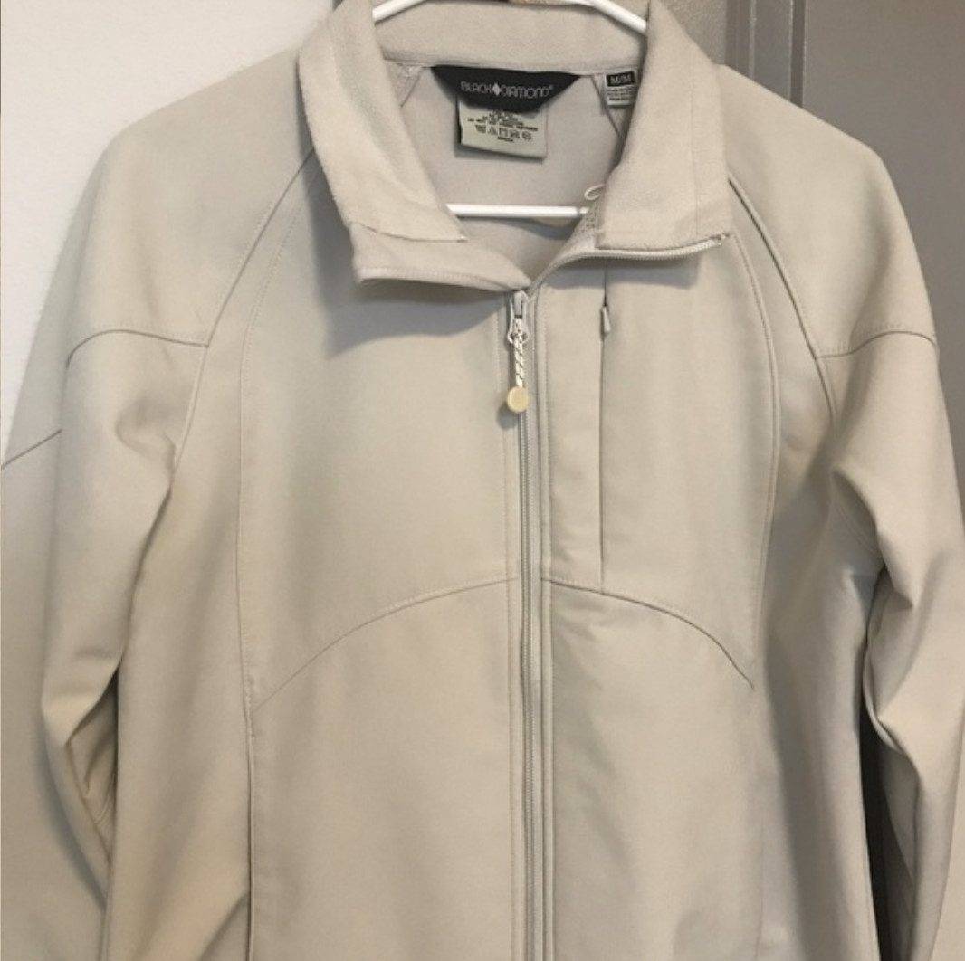 Black Diamond jacket soft shell stretch cream bei… - image 5