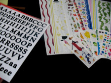 Creative Memories Power Pak Times of Your Life ABC's Mounting Mtg Paper Stickers