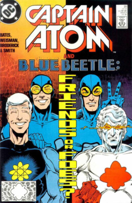 Captain Atom (1987) #  20 (5.0-VGF) Blue Beetle 1988