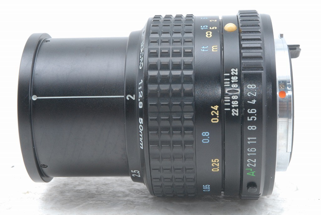 SMC Pentax A Macro 50mm f 2.8 f/2.8 PK Lens *5327236 | eBay