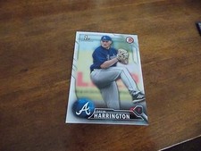 2016 Bowman Draft #BD37 Drew Harrington Rookie Card Atlanta Braves Florida Fire 
