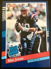 2021 Donruss #BW9 Mac Jones Rated Rookie Retro RC /2231 Patriots L