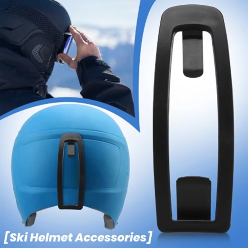 Ski Helmet with Goggles Belt Clip for Easy Adjustable Comfort