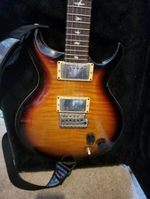 2001 PRS Santana III 10 Top Electric Guitar with Hard Case Paul Reed Smith