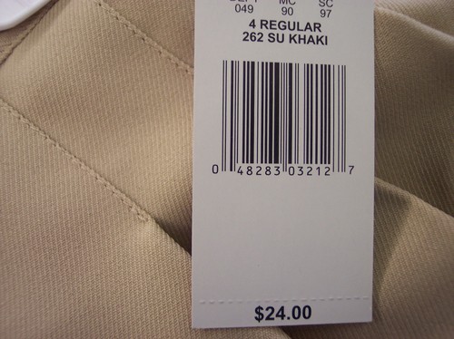 Girls Chaps $24 Khaki School Uniform Skort Sizes 4 & 5 - Picture 9 of 9
