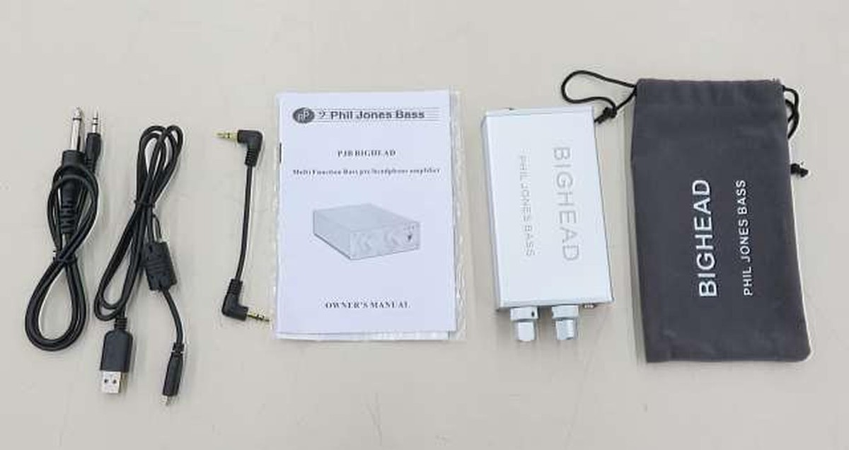 Phil Jones Bass Bighead Pro HA-1 Headphone Amplifier and Digital 