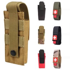 Tactical Molle Tourniquet Pouch TQ Holder Nylon Duty Belt Tourniquet Holster Bag